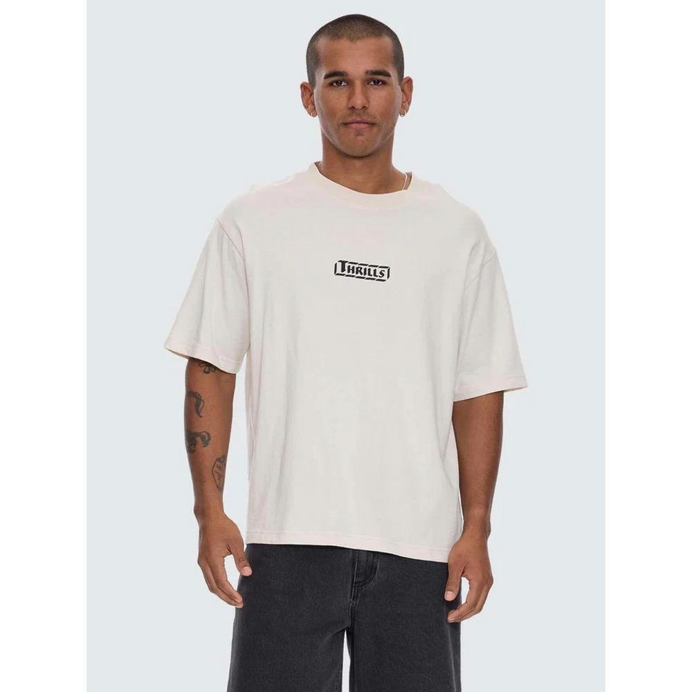 Thrills Calm State Embro Box Fit Cropped Tee