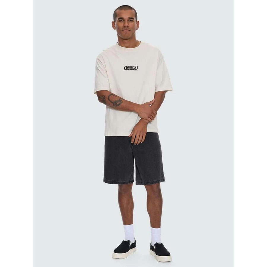 Thrills Calm State Embro Box Fit Cropped Tee