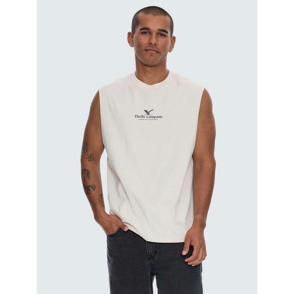 Thrills A Haven For The Restless Merch Muscle Tee