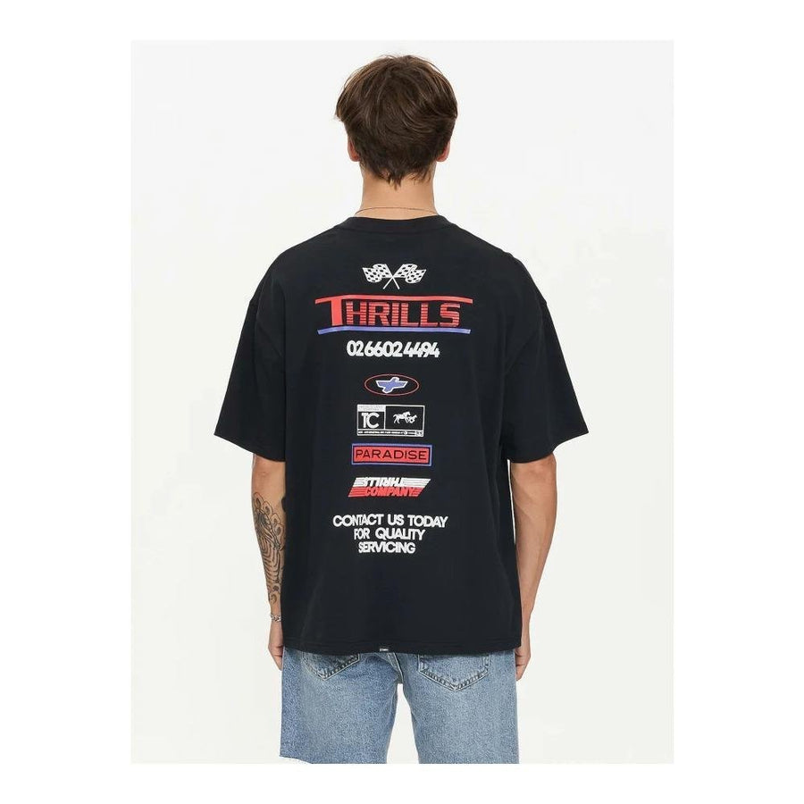 Thrills Rapid Fire Box Fit Oversize Tee