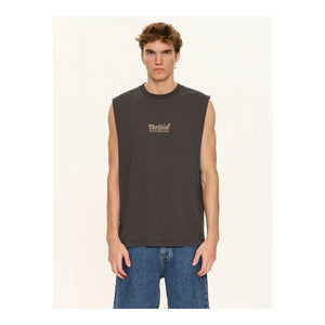 Thrills Workwear Embro Merch Fit Muscle Tee