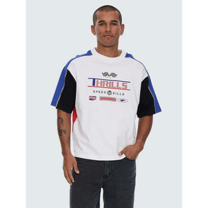 Thrills Rapid Fire Panel Box Crop Tee