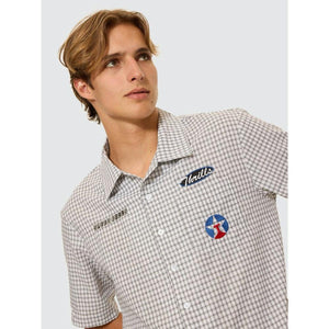 Thrills Super Charged Short Sleeve Check Work Shirt