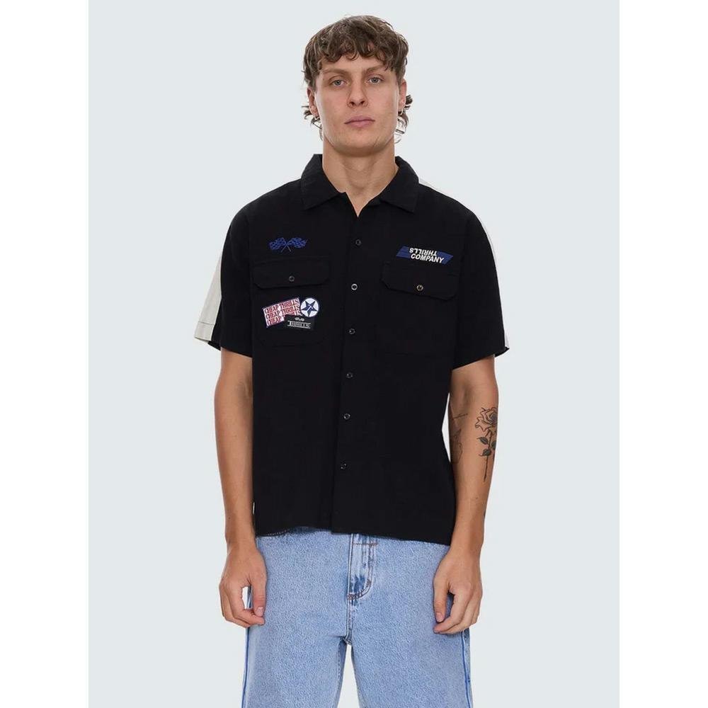 Thrills Rapid Fire Short Sleeve Panel Shirt
