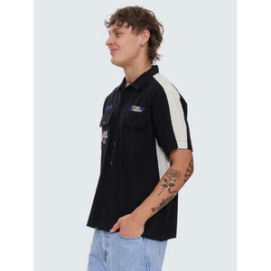 Thrills Rapid Fire Short Sleeve Panel Shirt
