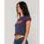 Rusty Girls Surf Mini Ringer Tee