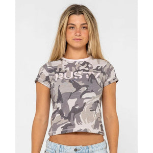 Rusty Tank Girl All Ova Baby Tee