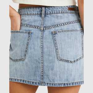 Billabong Frankie Denim Mini Skirt