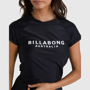 Billabong Society Short Sleeve Rash Vest