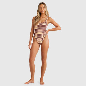 Billabong Beach Waves Square Tanker One Piece