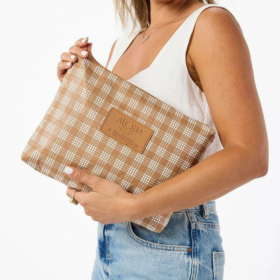 Aloha Collection Palaka Mid Splashproof Pouch