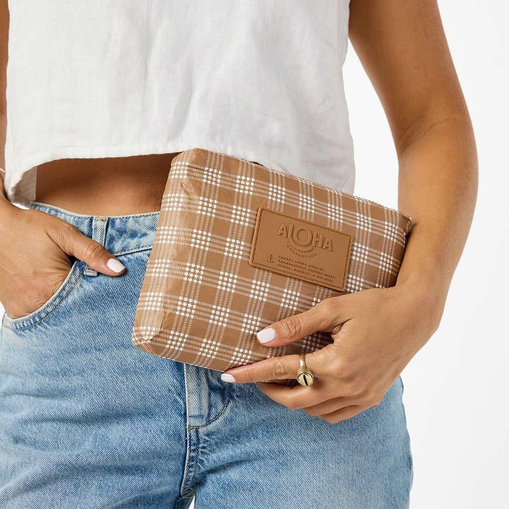 Aloha Collection Palaka Small Splashproof Pouch