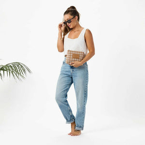 Aloha Collection Palaka Small Splashproof Pouch