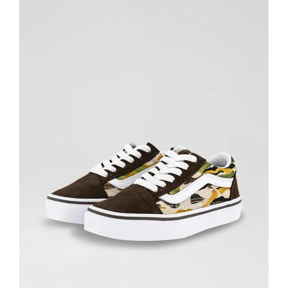 Vans Kids Old Skool - Camo Brown/Multi
