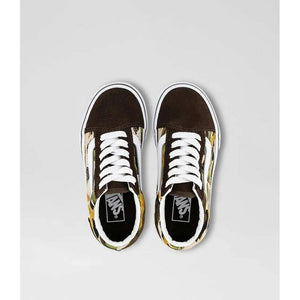 Vans Kids Old Skool - Camo Brown/Multi
