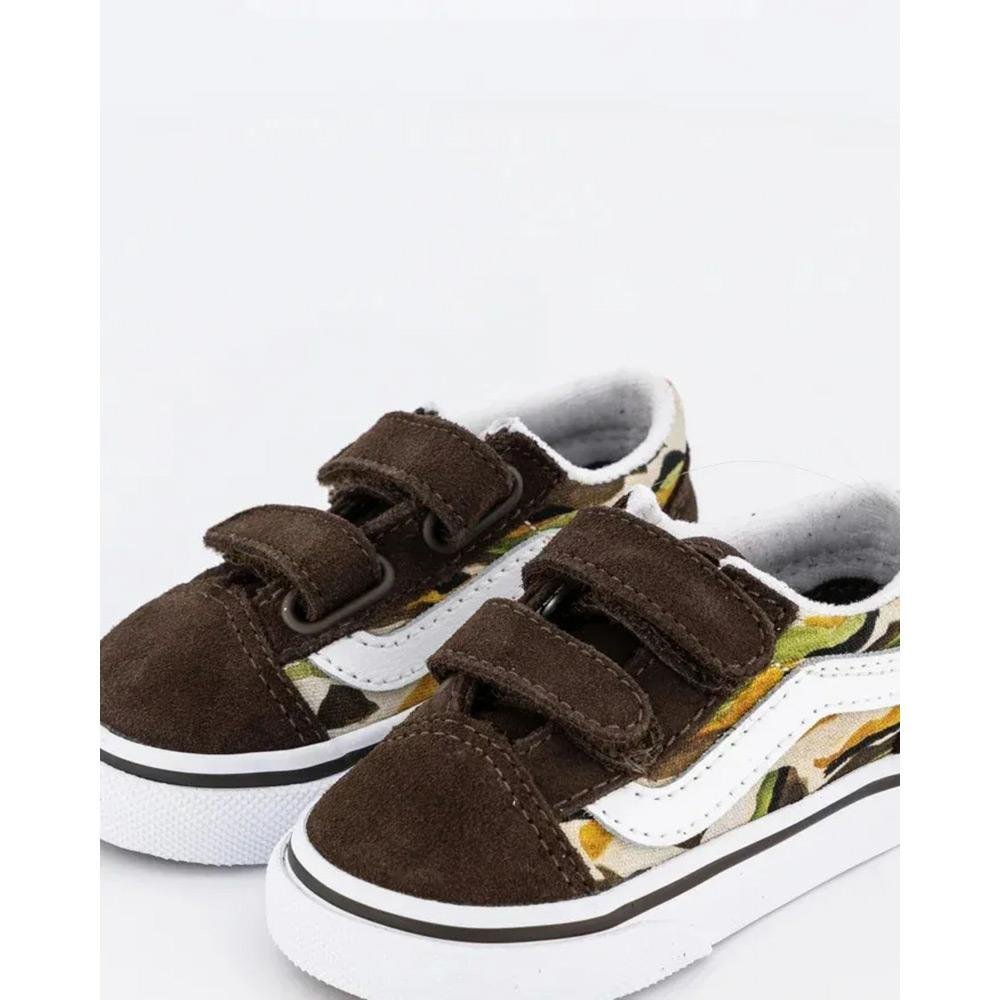 Vans Toddlers Old Skool V - Camo Brown/Multi