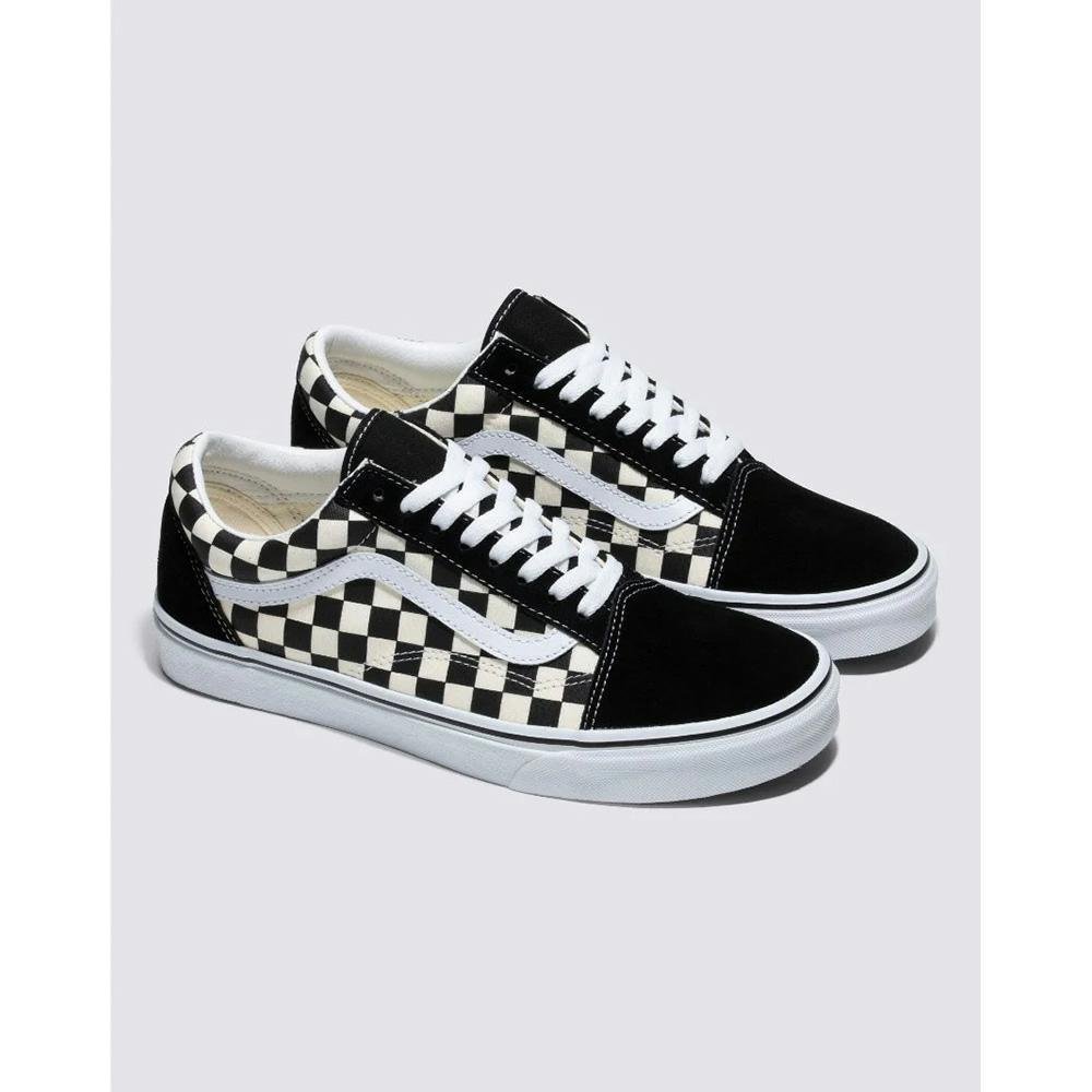 Vans Old Skool Primary Check - Black/White