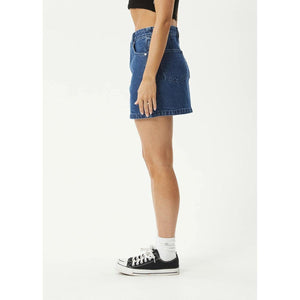 Afends Georgia Denim Skirt