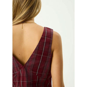 Afends Eboni Check Mini Dress
