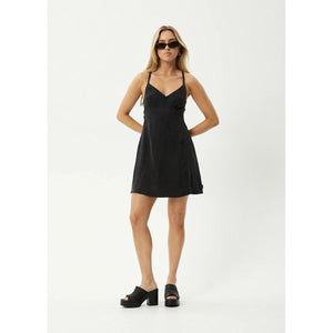 Afends Grace Cupro Strappy Mini Dress