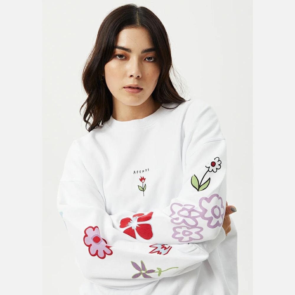 Afends Flourish Crew Neck Jumper