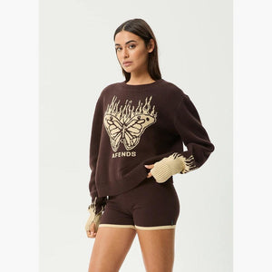 Afends Set Fire Knit Jumper