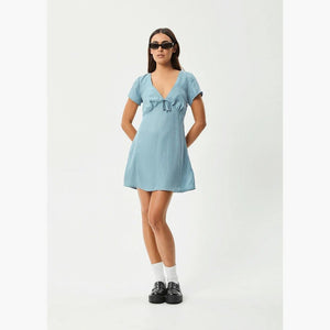 Afends Delia Cupro Mini Dress