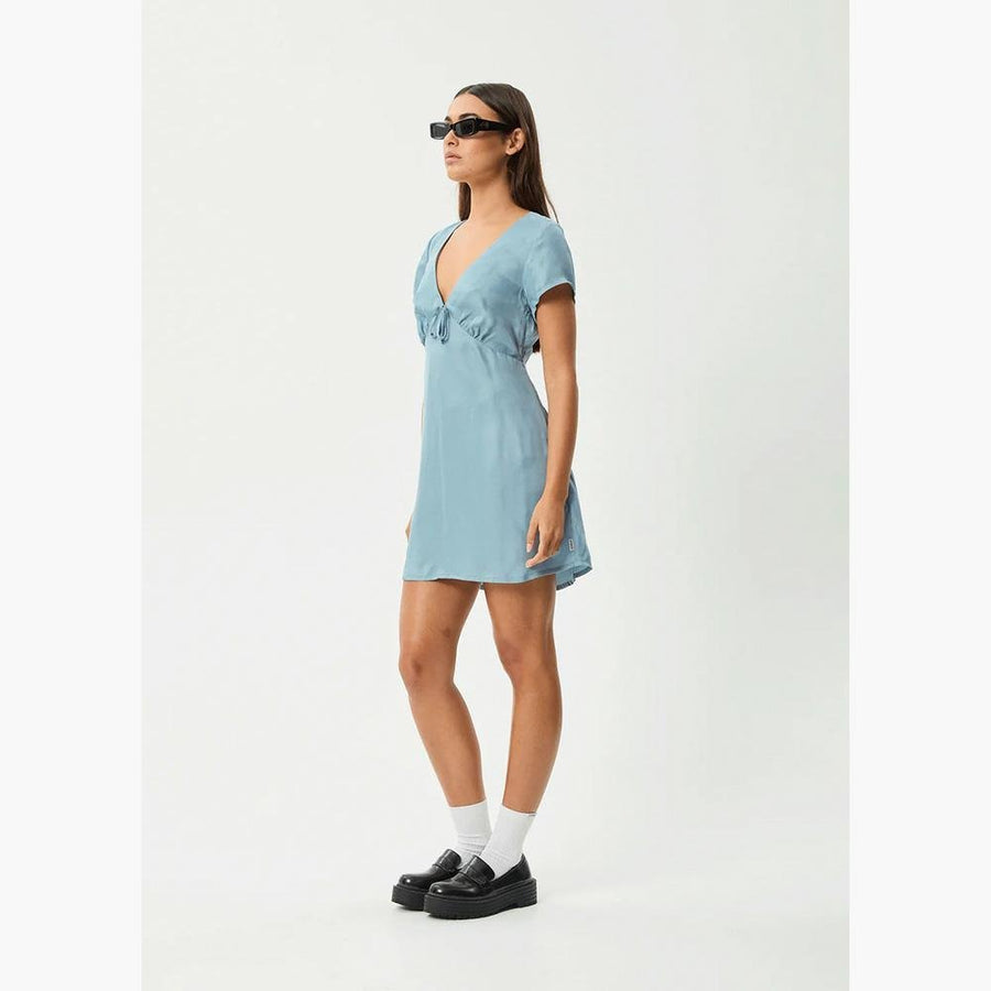 Afends Delia Cupro Mini Dress