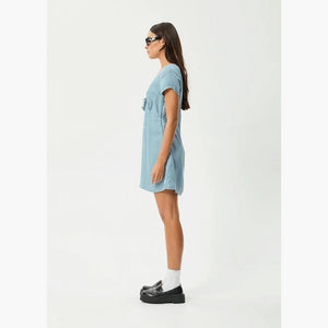 Afends Delia Cupro Mini Dress