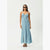 Afends Delia Cupro Maxi Dress