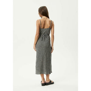 Afends Asta Rumi Seersucker Midi Dress