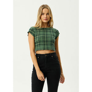 Afends Lonnie Seersucker Top