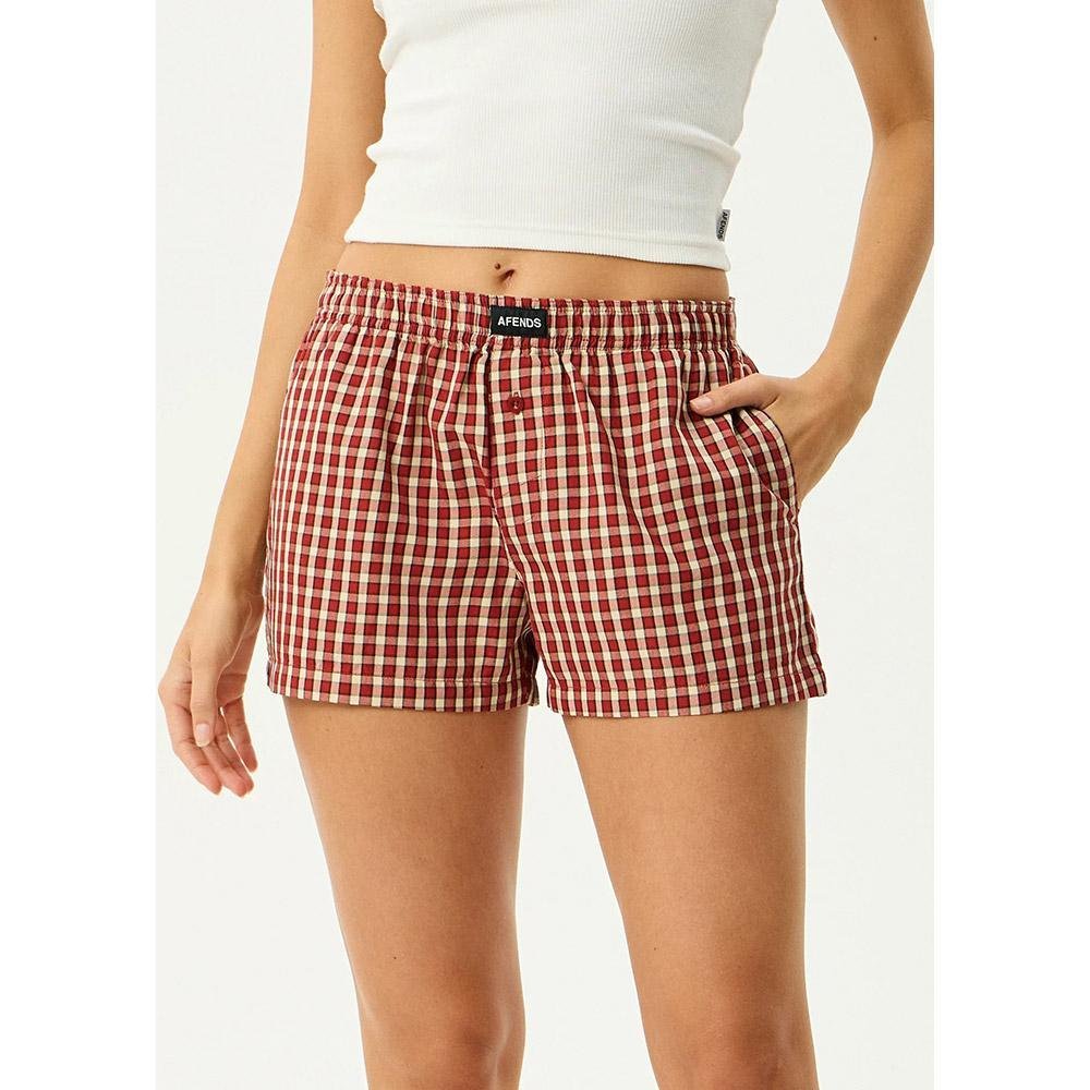 Afends Austin Check Boxer Short