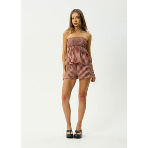 Afends Austin Check Boxer Short