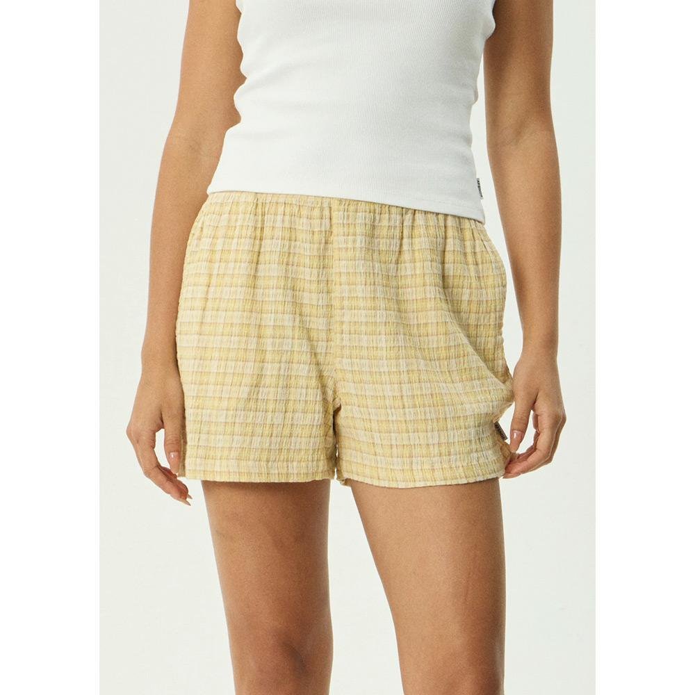 Afends Sunday Seersucker Short