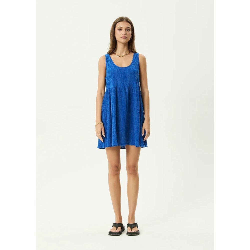 Afends Marina Jesse Seersucker Mini Dress