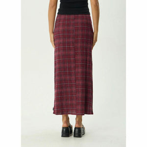Afends Eboni Seersucker Maxi Skirt