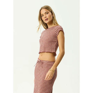 Afends Capricorn Seersucker Top