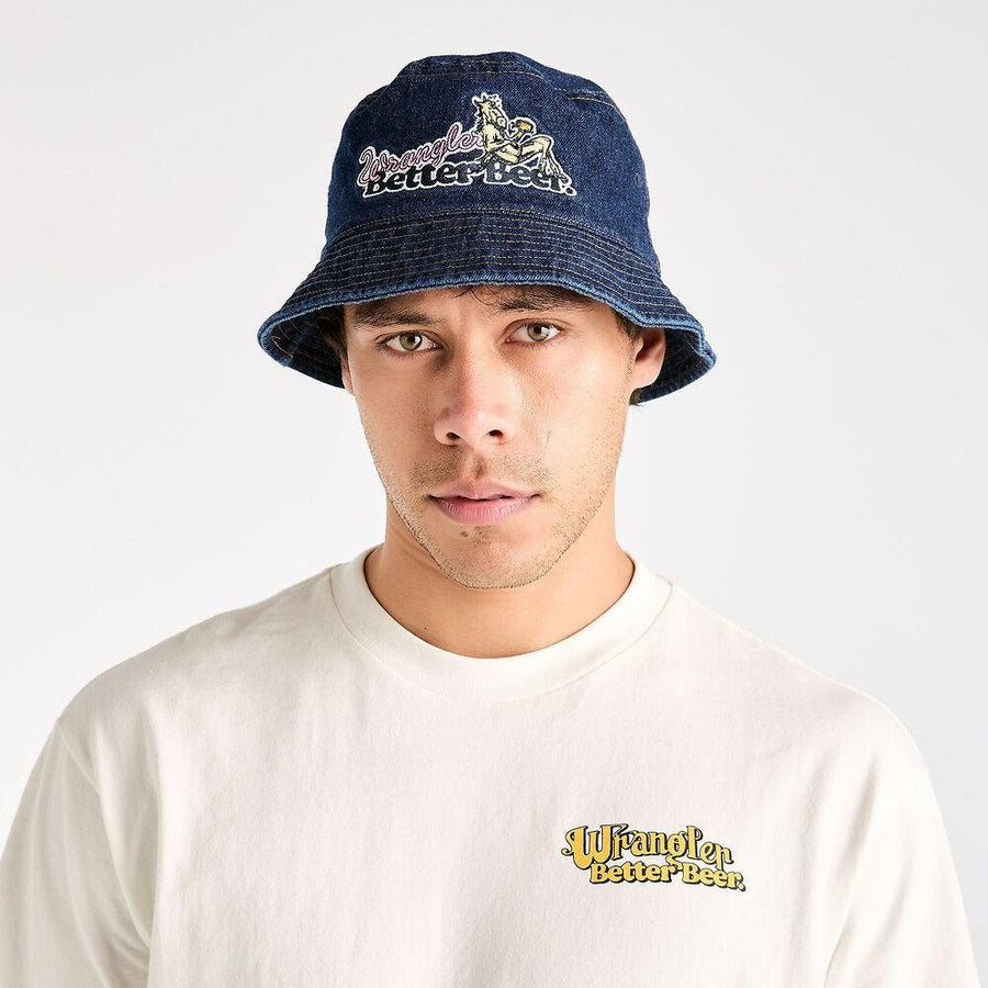 Wrangler Better Beer Thirsty Bucket Hat