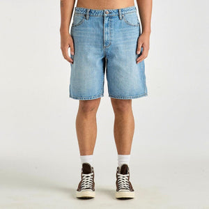 Wrangler Steezy Relaxed Short - Acoustic Blue