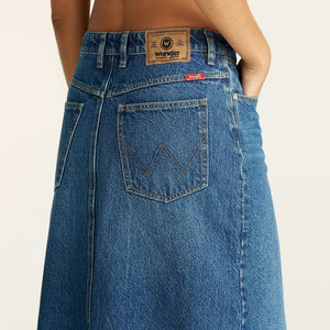 Wrangler Mid Repair Maxi Skirt