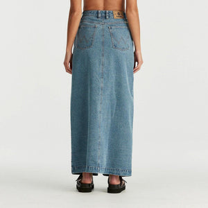 Wrangler Button Through Maxi Skirt