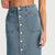 Wrangler Button Through Maxi Skirt