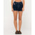 Rusty Penny Kick Flare High Waisted Denim Short