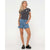 Rusty Cyprus High Waisted Denim Short