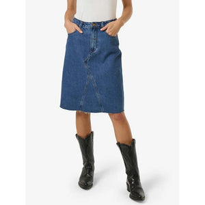 Thrills Cooper Skirt - Double Rinsed Blues