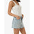 Thrills Candy Skirt Tainted Blue