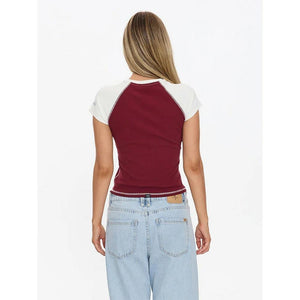 Thrills Playing For Keeps Raglan Club Tee