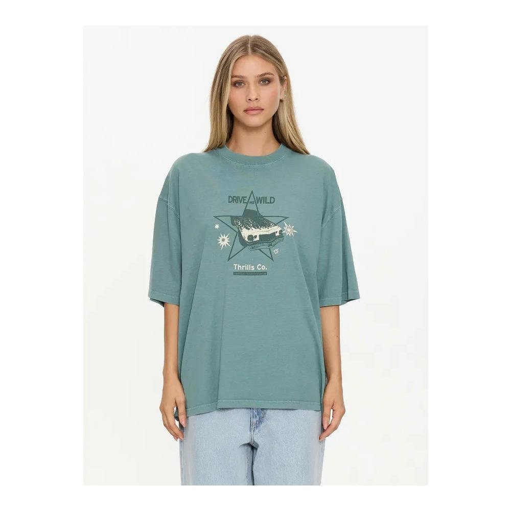 Thrills Drive Me Wild Oversized Tee