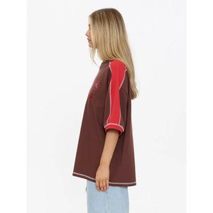 Thrills Hot Shot Panelled Oversized Tee